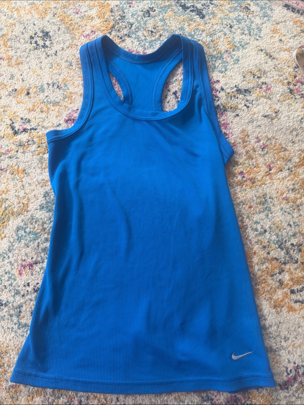 Nike Women's Bright Blue Racerback Tank